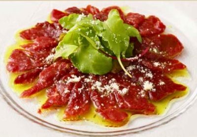 馬刺し　食べ方 アレンジ　カルパッチョ