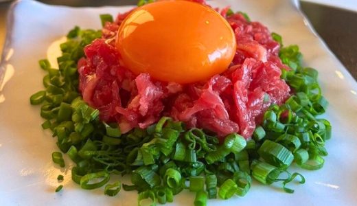 馬刺し　食べ方 ユッケ　