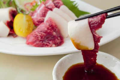 馬刺し　たてがみ　コウネ　部位